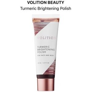 NEW VOLITION Beauty Turmeric Brightening Polish Gommage for Face Body SEALED